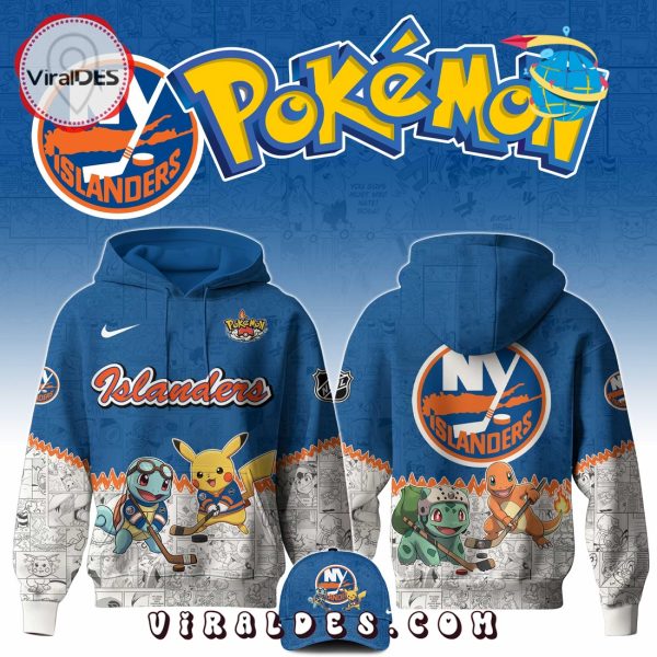New York Islanders NHL x Pokemon 2025 Hoodie, Pants