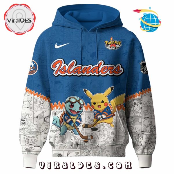 New York Islanders NHL x Pokemon 2025 Hoodie, Pants