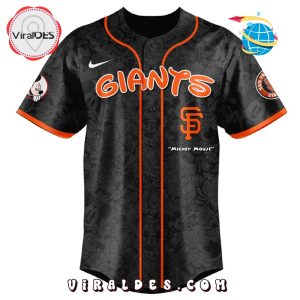 MLB San Francisco Giants x Mickey Mouse Baseball Jersey