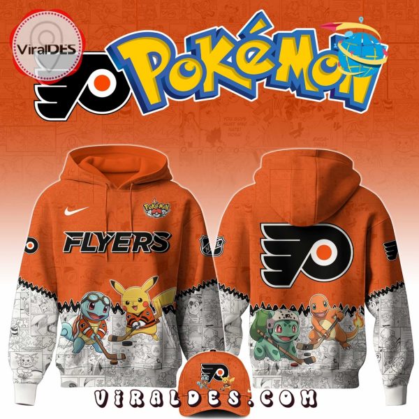 Philadelphia Flyers NHL x Pokemon 2025 Hoodie, Pants
