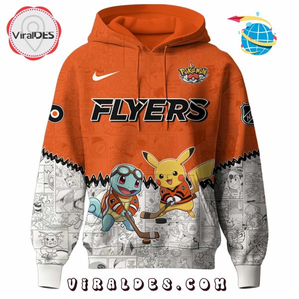 Philadelphia Flyers NHL x Pokemon 2025 Hoodie, Pants