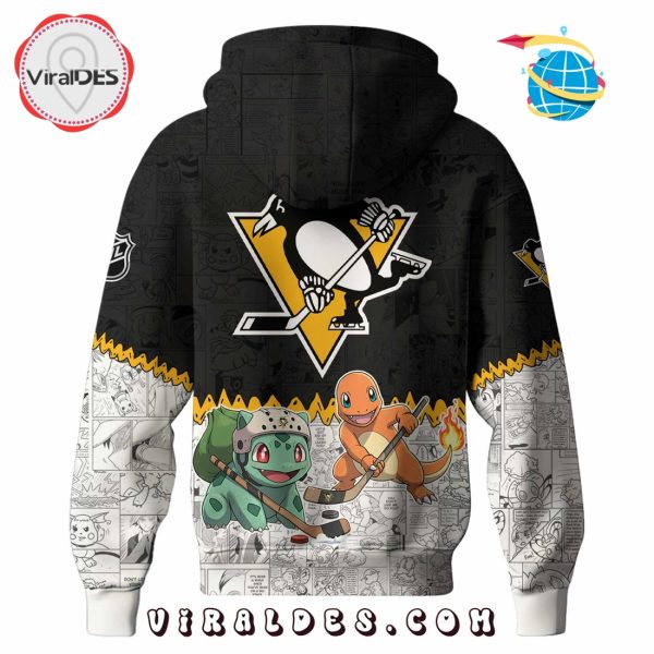 Pittsburgh Penguins NHL x Pokemon 2025 Hoodie, Pants