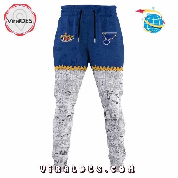 St. Louis Blues NHL x Pokemon 2025 Hoodie, Pants