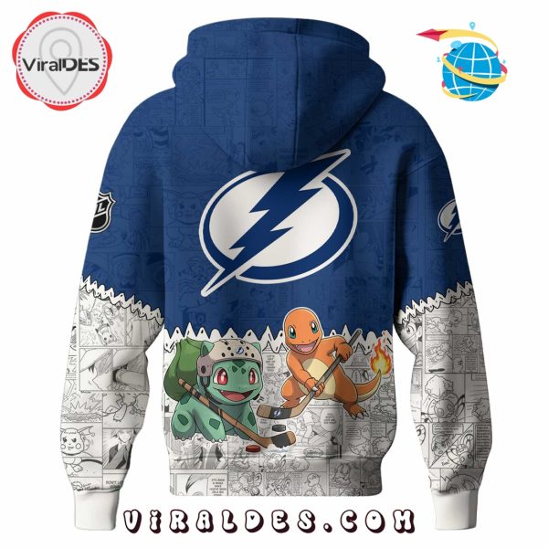 Tampa Bay Lightning NHL x Pokemon 2025 Hoodie, Pants