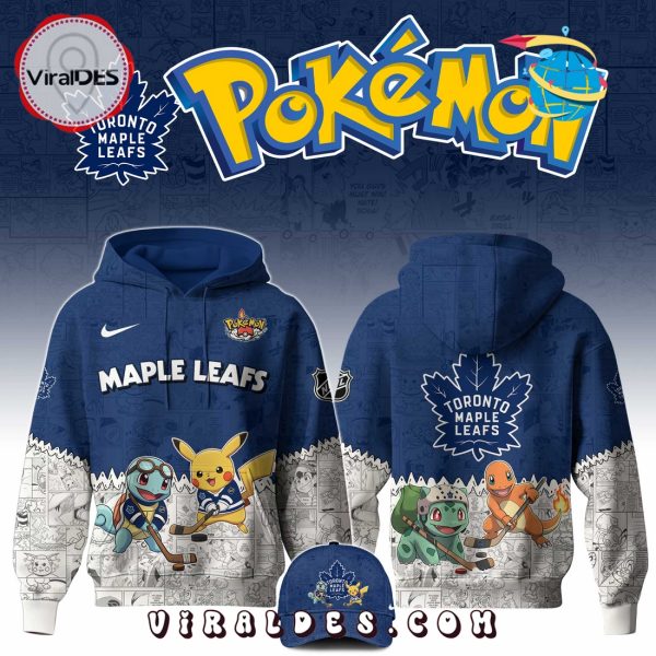Toronto Maple Leafs NHL x Pokemon 2025 Hoodie, Pants
