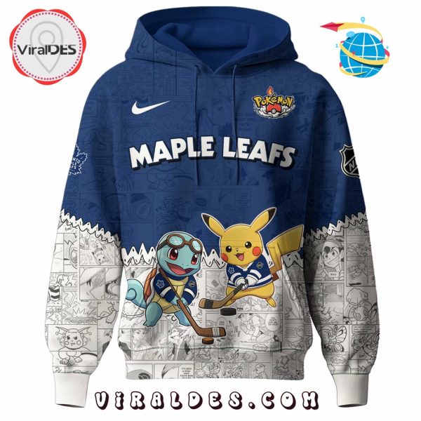 Toronto Maple Leafs NHL x Pokemon 2025 Hoodie, Pants