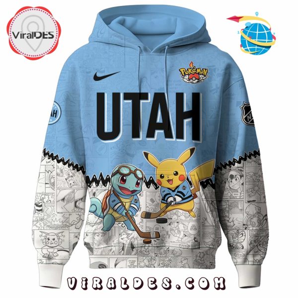 Utah Hockey NHL x Pokemon 2025 Hoodie, Pants