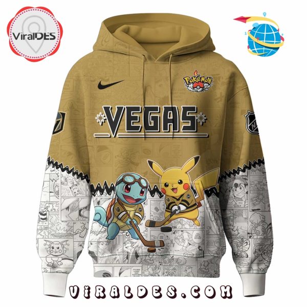 Vegas Golden Knights NHL x Pokemon 2025 Hoodie, Pants