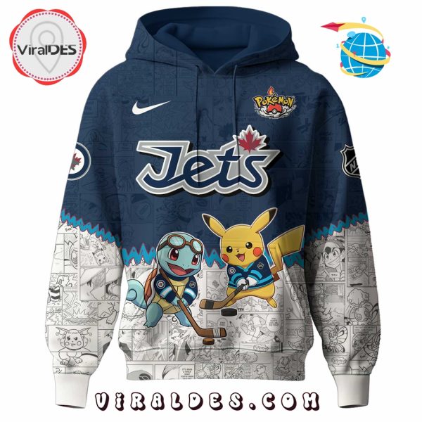 Winnipeg Jets NHL x Pokemon 2025 Hoodie, Pants