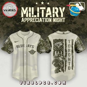 Toronto Blue Jays x MLB 2025 Armed Forces Day Night Baseball Jersey