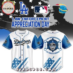 Dodgers x Law Enforcement Appreciation Baseball Jersey