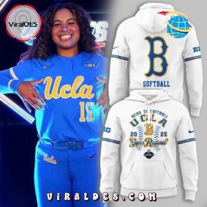 UCLA 2025 NCAA College World Series White Hoodie