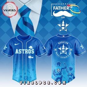 Houston Astros 2025 Father’s Day Baseball Jersey