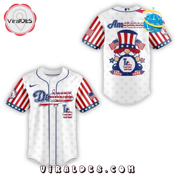4th of July Independence x Los Angeles Dodgers Baseball Jersey