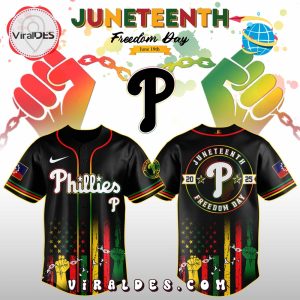 Philadelphia Phillies x 2025 Juneteenth Day Jersey