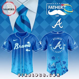 Atlanta Braves 2025 Father’s Day Baseball Jersey