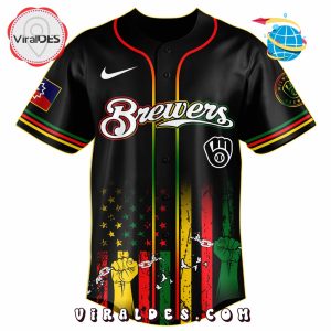 Milwaukee Brewers x 2025 Juneteenth Day Jersey