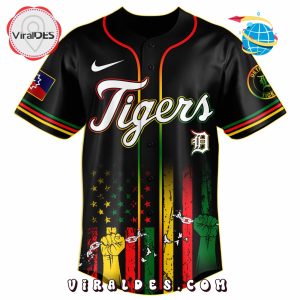 Detroit Tigers x 2025 Juneteenth Day Jersey