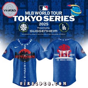 Limited Editions LA x Tokyo Series 2025 Baseball Jersey
