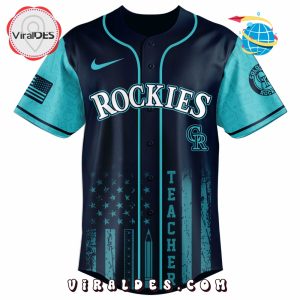 Colorado Rockies MLB x Teacher Appreciation Day Baseball Jersey