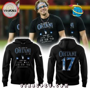 Men’s Los Angeles Dodgers x Ohtani Black Hoodie