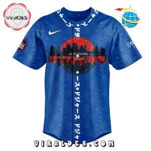 Limited Editions LA x Tokyo Series 2025 Baseball Jersey