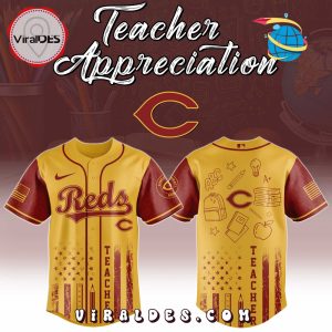 Cincinnati Reds MLB x Teacher Appreciation Day Jersey