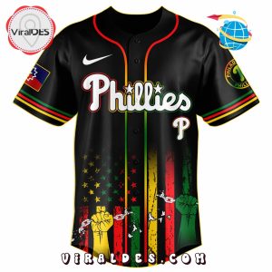 Philadelphia Phillies x 2025 Juneteenth Day Jersey