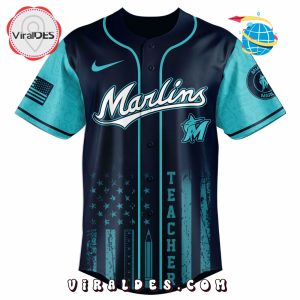 Miami Marlins MLB x Teacher Appreciation Day Baseball Jersey