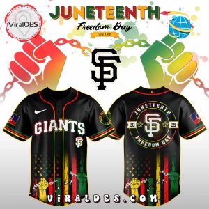 San Francisco Giants x 2025 Juneteenth Day Jersey