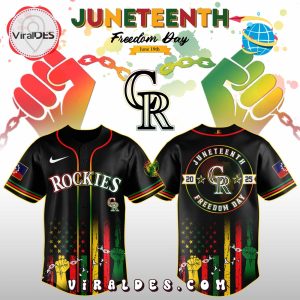 Colorado Rockies x 2025 Juneteenth Day Jersey