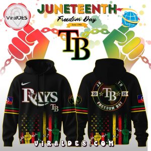 Tampa Bay Rays x 2025 Juneteenth Freedom Day Hoodie, Long Pants