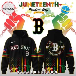 Boston Red Sox x 2025 Juneteenth Freedom Day Hoodie, Long Pants