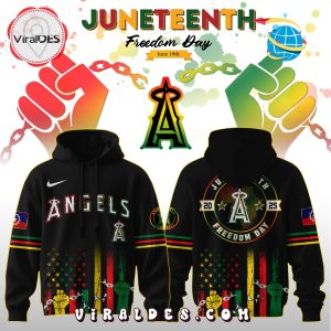 Los Angeles Angels x 2025 Juneteenth Freedom Day Hoodie, Long Pants