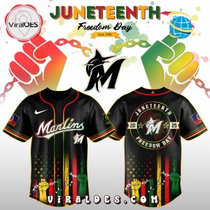 Miami Marlins x 2025 Juneteenth Day Jersey