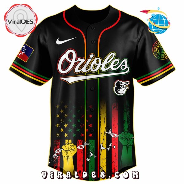 Baltimore Orioles x 2025 Juneteenth Day Jersey