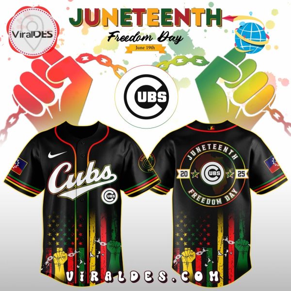 Chicago Cubs x 2025 Juneteenth Day Jersey