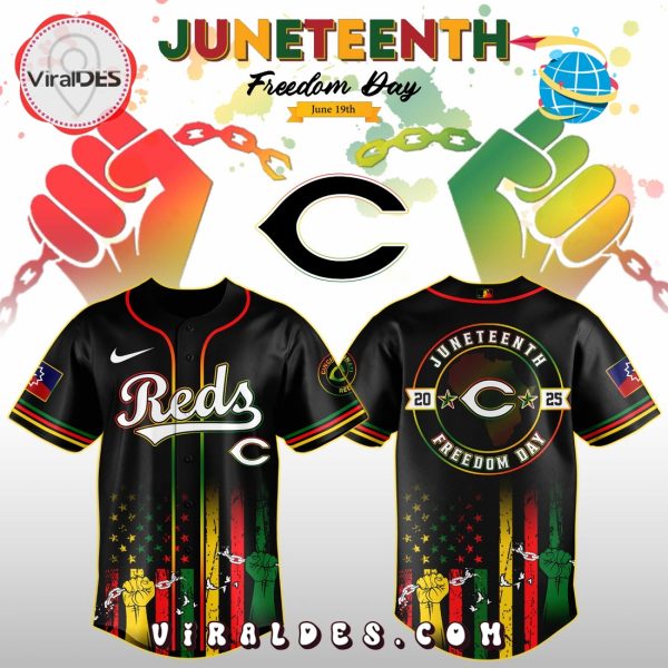 Cincinnati Reds x 2025 Juneteenth Day Jersey