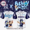 Detroit Tigers MLB Bluey And Bingo 2025 Baseball Jersey Detroit Tigers MLB Bluey And Bingo 2025 Baseball Jersey