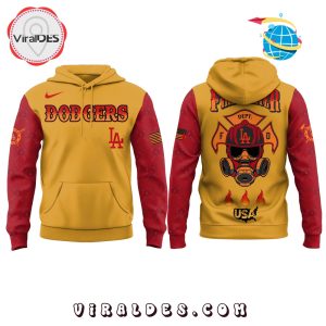 MLB Los Angeles Dodgers Firefighter Appreciation Hoodie, Long Pants