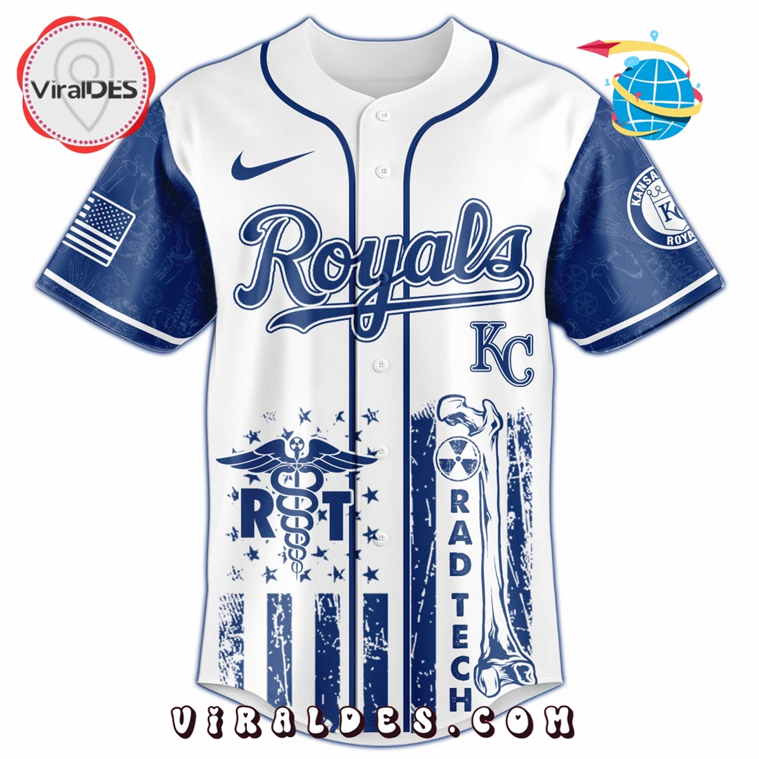 Kansas City Royals MLB x Radiology Tech Night 2025 Jersey Kansas City Royals MLB x Radiology Tech Night 2025 Jersey