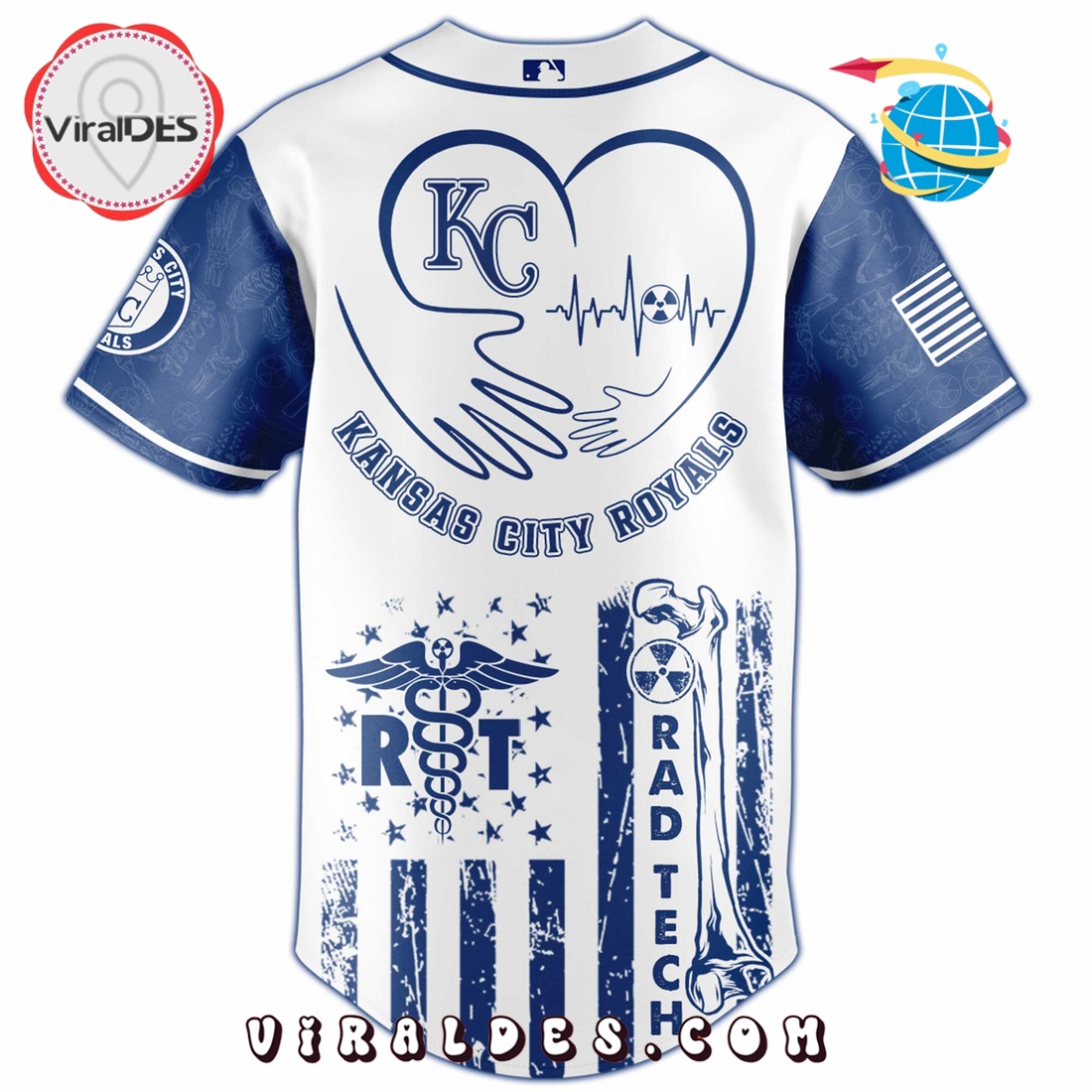 Kansas City Royals MLB x Radiology Tech Night 2025 Jersey Kansas City Royals MLB x Radiology Tech Night 2025 Jersey