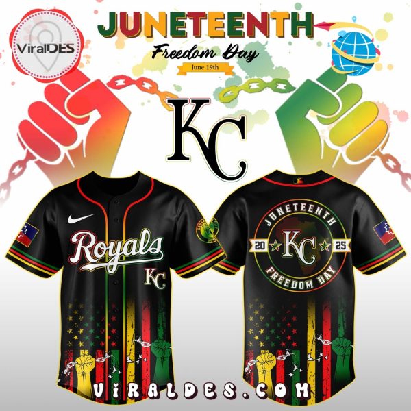 Kansas City Royals x 2025 Juneteenth Day Jersey