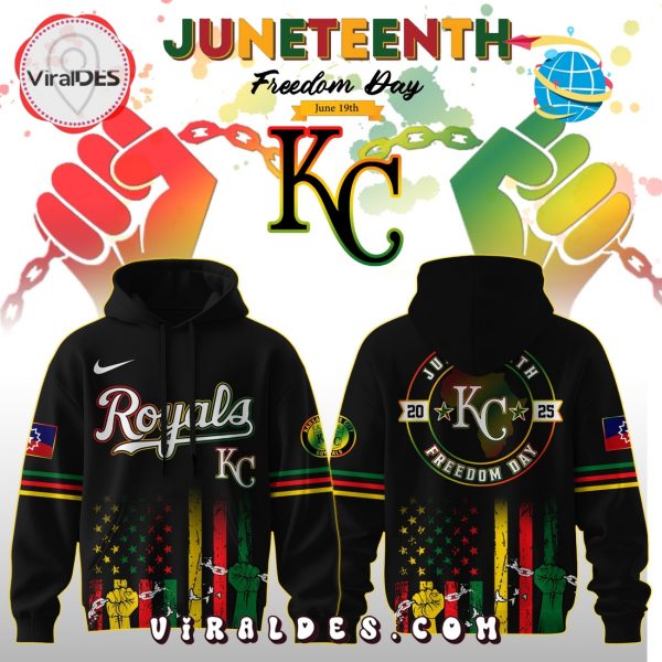 Kansas City Royals x 2025 Juneteenth Freedom Day Hoodie, Long Pants