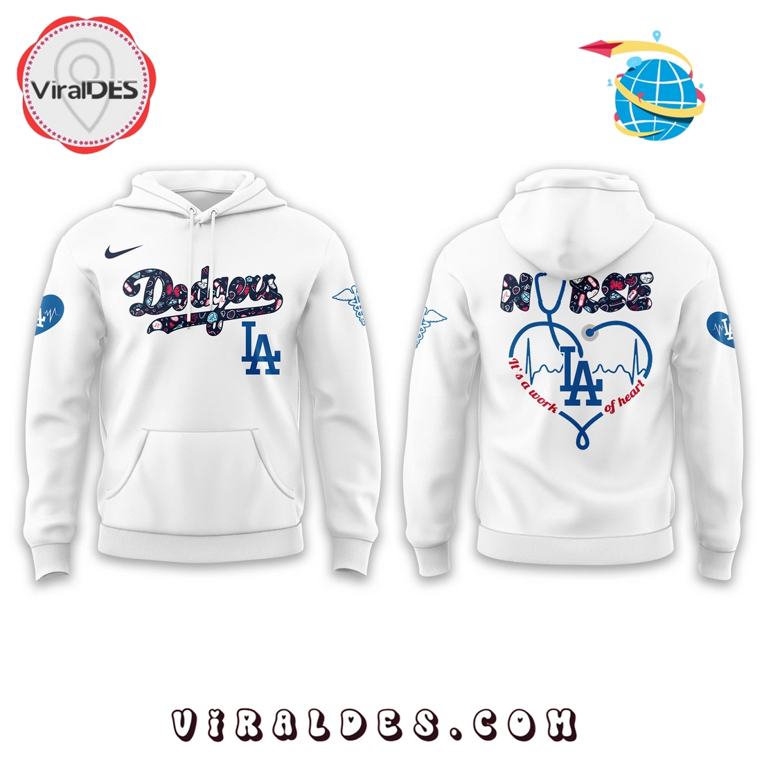 LA Dodgers x Nurses Night 2025 Hoodie, Long Pants LA Dodgers x Nurses Night 2025 Hoodie, Long Pants