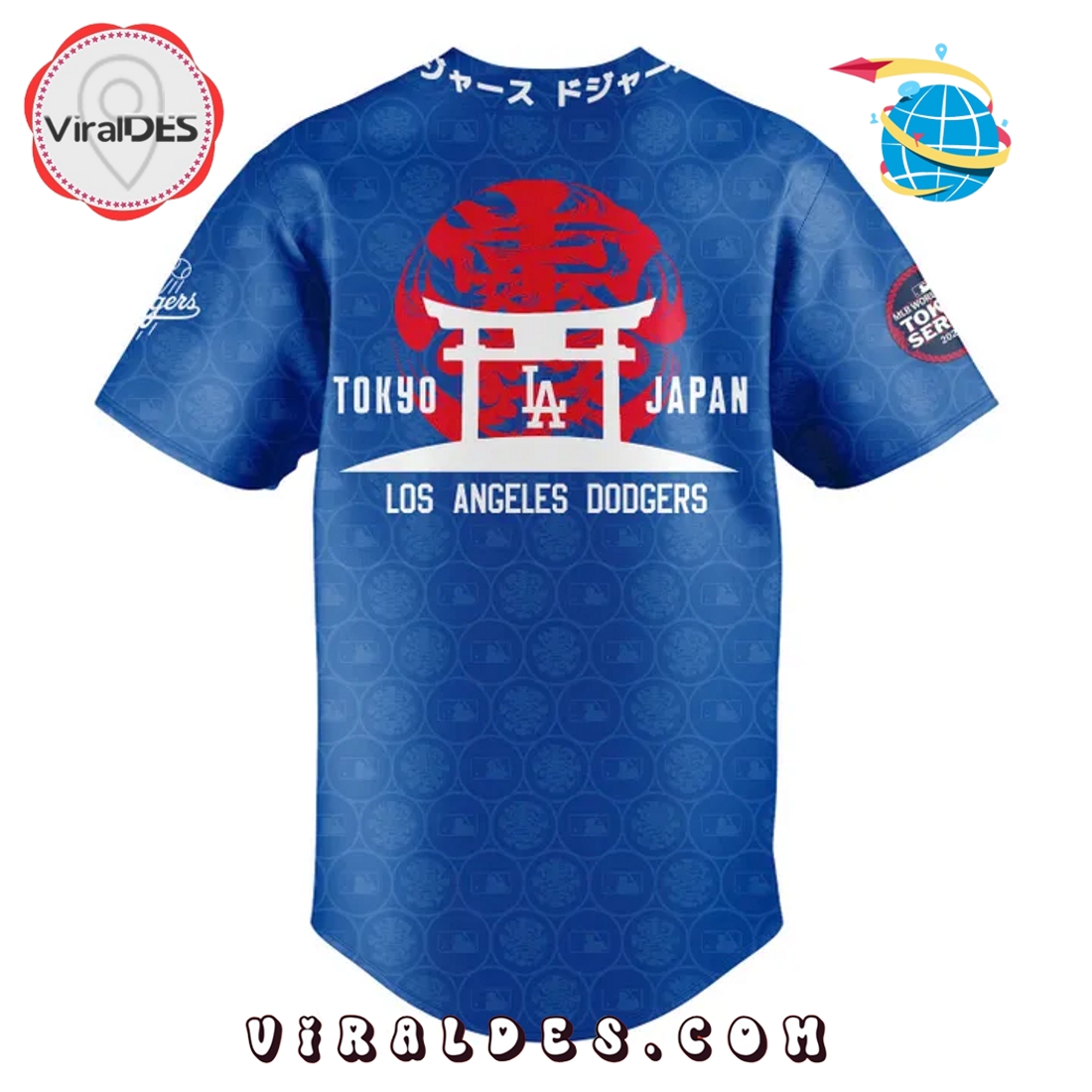 Limited Editions LA x Tokyo Series 2025 Baseball Jersey Limited Editions LA x Tokyo Series 2025 Baseball Jersey