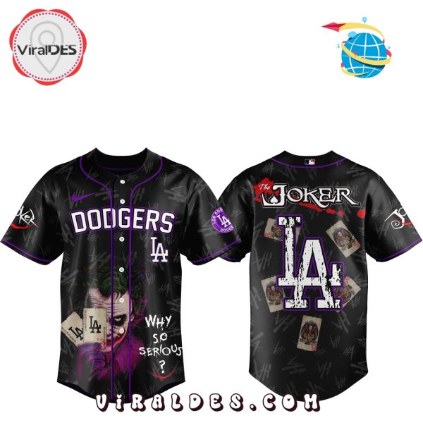 Limited Los Angeles Dodgers x The Joker Baseball Jersey