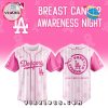 Los Angeles Dodgers Everybody vs Cancer Awareness Hoodie