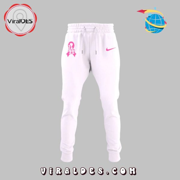 Los Angeles Dodgers Cancer Awareness Night Hoodie, Long Pants