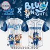 Los Angeles Angels MLB Bluey And Bingo 2025 Baseball Jersey